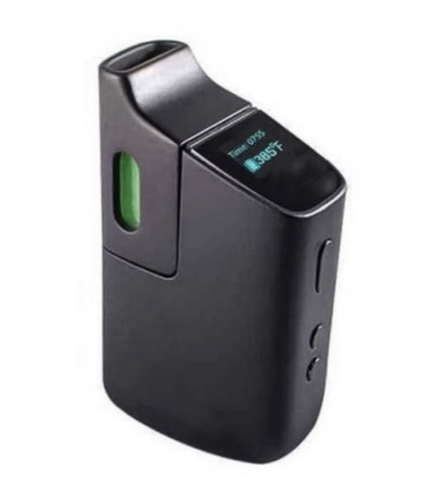 Fenix - Mini Vaporizer kompakt in Schwarz mit OLED-Display – tragbarer Konvektionsvaporizer für reinen Dampf unterwegs