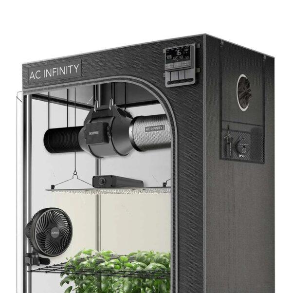 AC Infinity Growbox Komplettset  60x120x180 Advance Grow Zelt-System 3 Pflanzen-Set – Bild 2